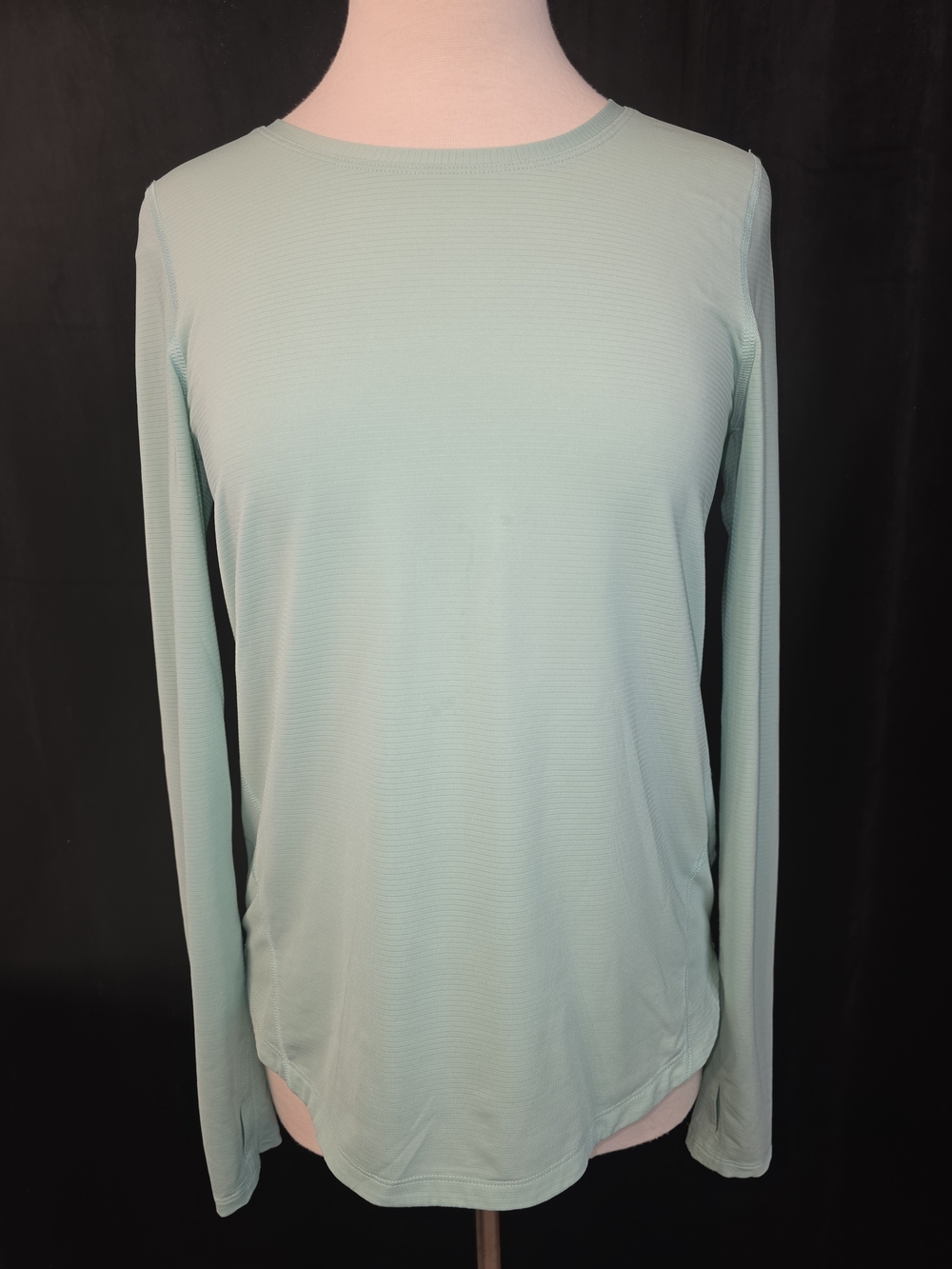 tek gear Light Mint Crewneck Long-Sleeve Top